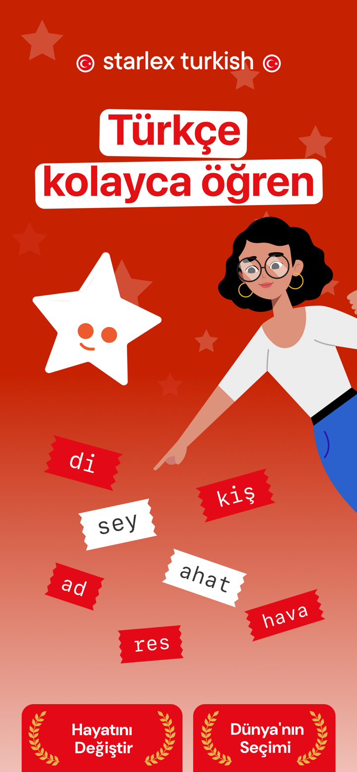Türkçe Öğren - Starlex screenshot 1
