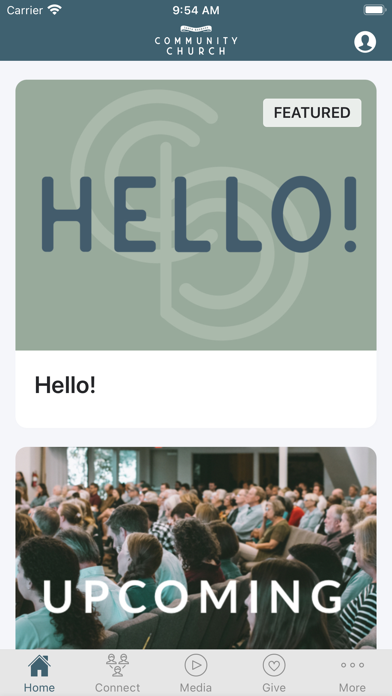 Santa Barbara Community Church Screenshot