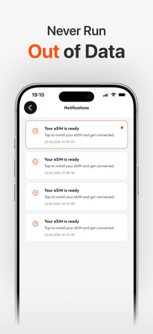 Megarefill eSIM: Global Data Screenshot 9 of 9