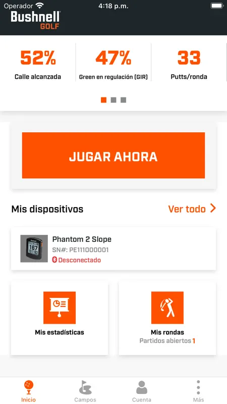 Bushnell Golf Mobile screenshot 1 of 7