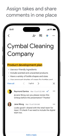 Google Docs App Store preview screenshot 3