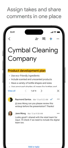 App Store-Screenshot 3 von Google Docs