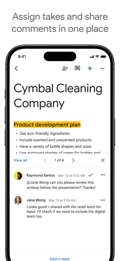 Screenshot 3 von 4 zu Google Docs