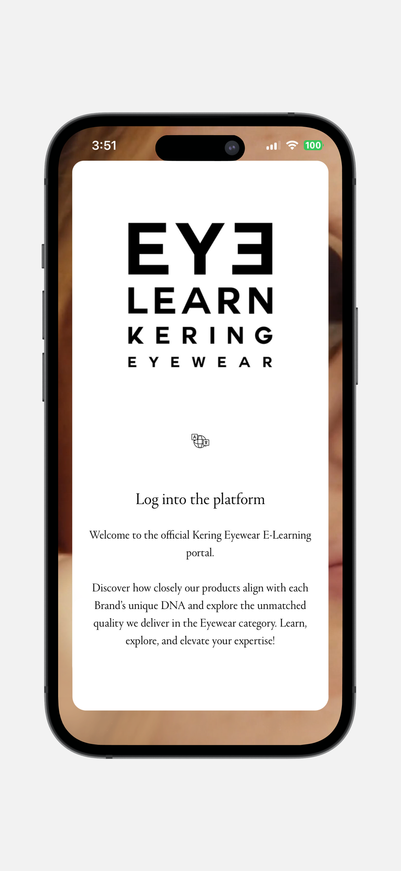 Eyelearn Kering Eyewear screenshot 1