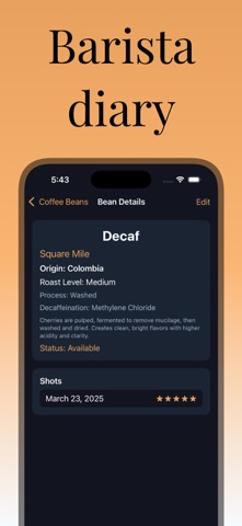 Espresso Journal Screenshot 4 of 5