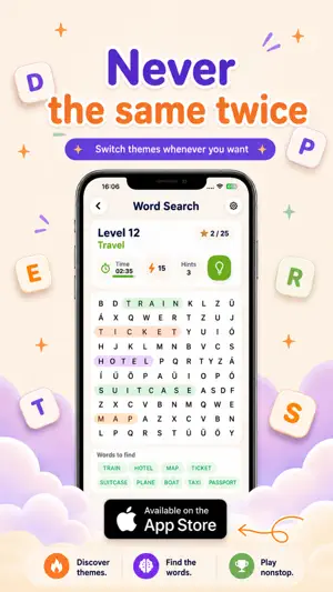 WordQuestX: Word Search Puzzle screenshot 2