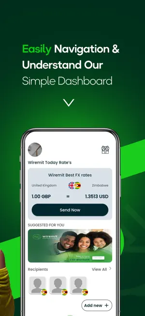 Wiremit Money Transfer screenshot 2