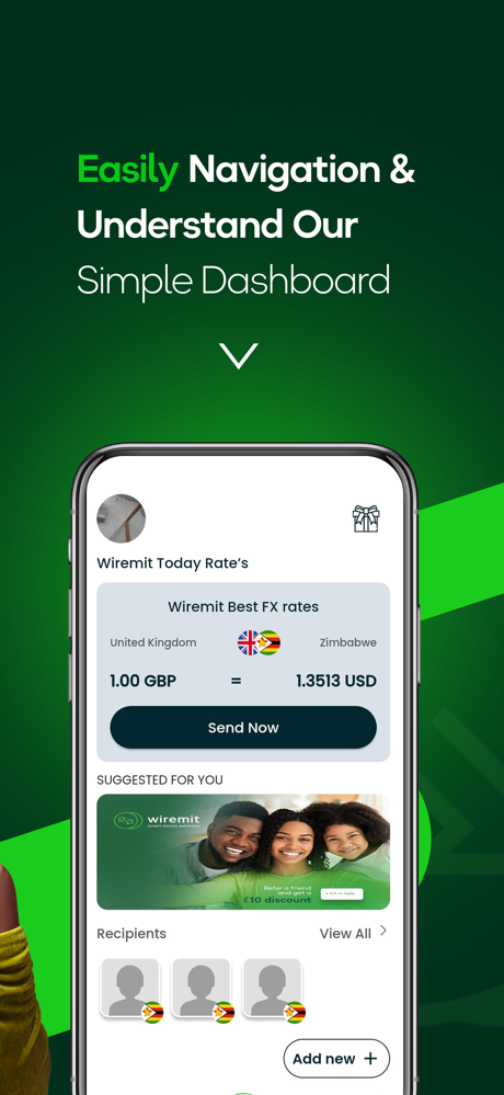 Wiremit Money Transfer screenshot 2