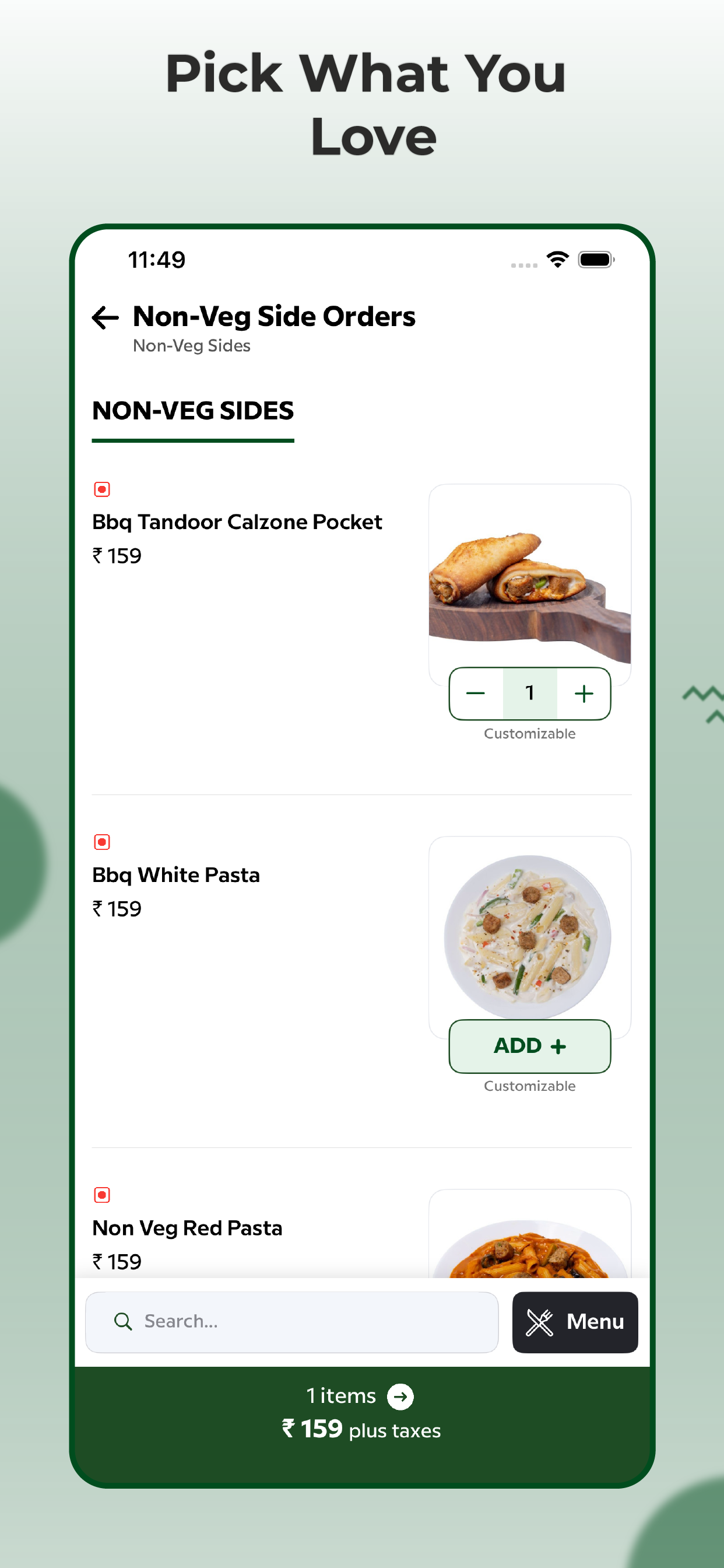 Fusion Pizza x Big Burger Co screenshot 3