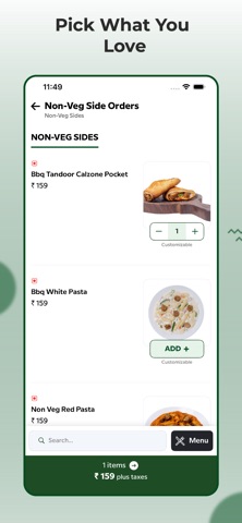 Fusion Pizza x Big Burger Co screenshot