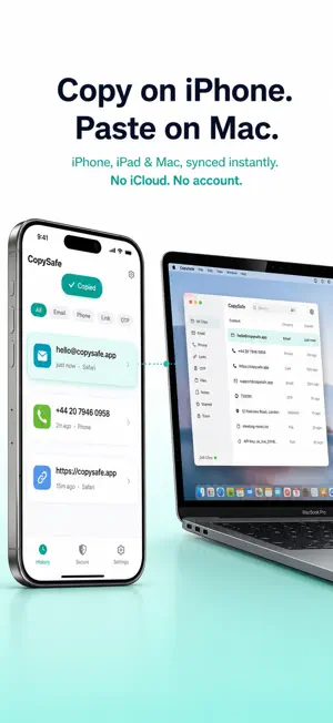 CopySafe — Clipboard Manager screenshot 1
