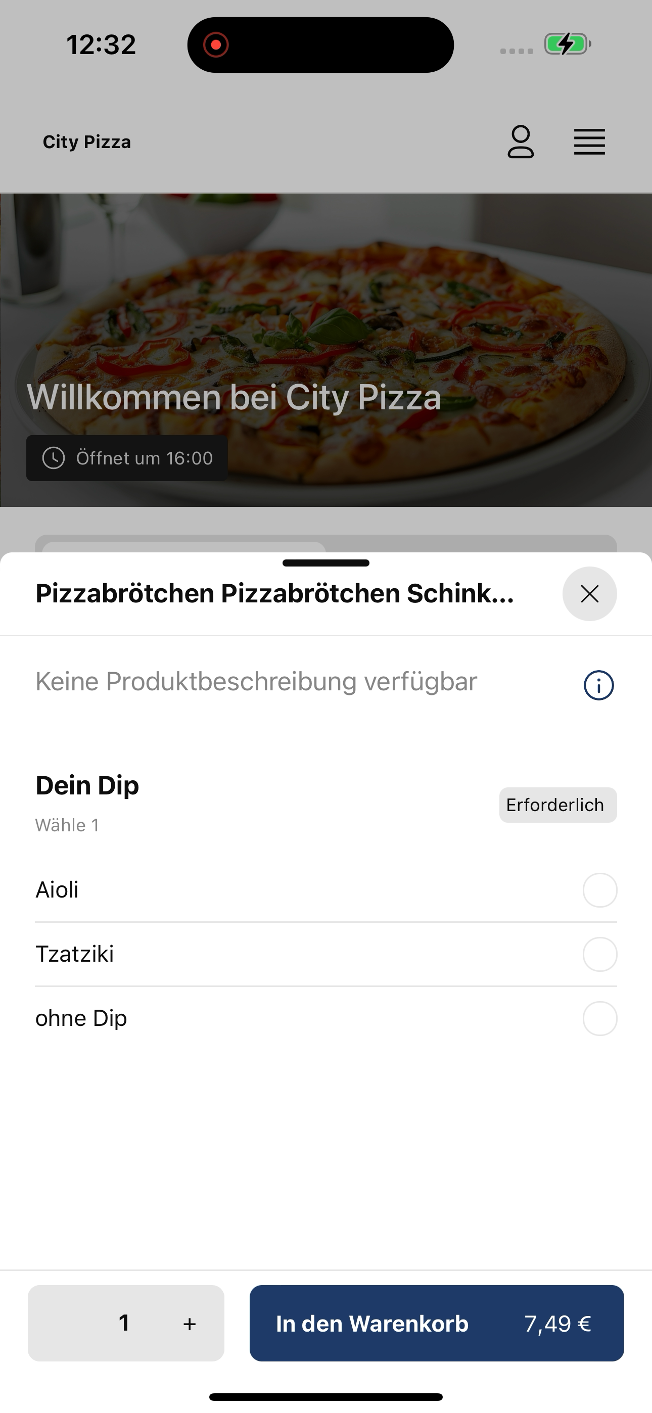 City Pizza DE screenshot 7