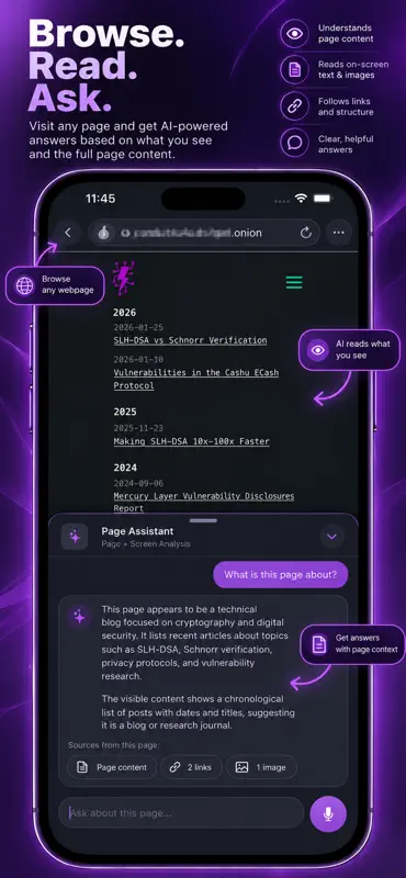 DarkDeepWeb - AI Browser screenshot 3 of 5