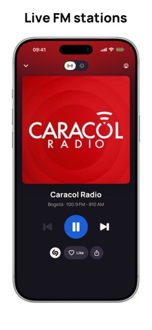 Colombia Radio Live FM & AM screenshot