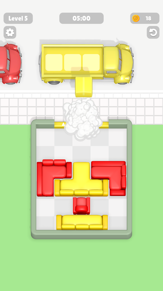 #4. Moving Out! Color Puzzle (iOS) 由: Brew Games