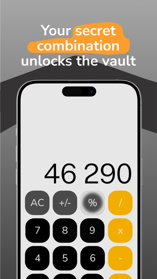 #5. Hide photos: fake calculator (iOS) 由: MONIKA MONKUTE