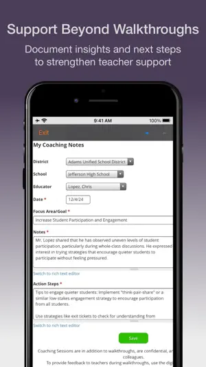 digiCOACH screenshot 4