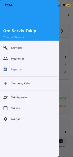 Oto Servis Takip Uygulaması iPhone Ekran Görüntüsü 3