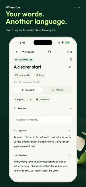 Whoscribe: YouTube Transcript screenshot 3