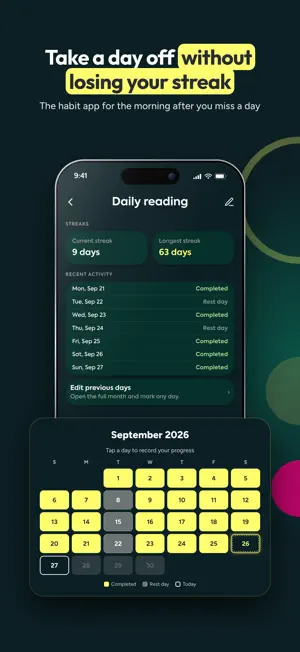 Habit Tracker & ADHD: TrakBit screenshot 1