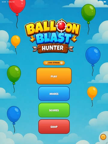 Balloon Blast Hunter iPad screenshot