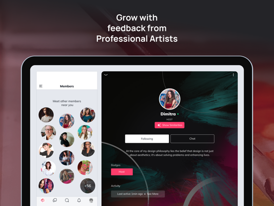 Milan Art iPad screenshot 1 - Education app