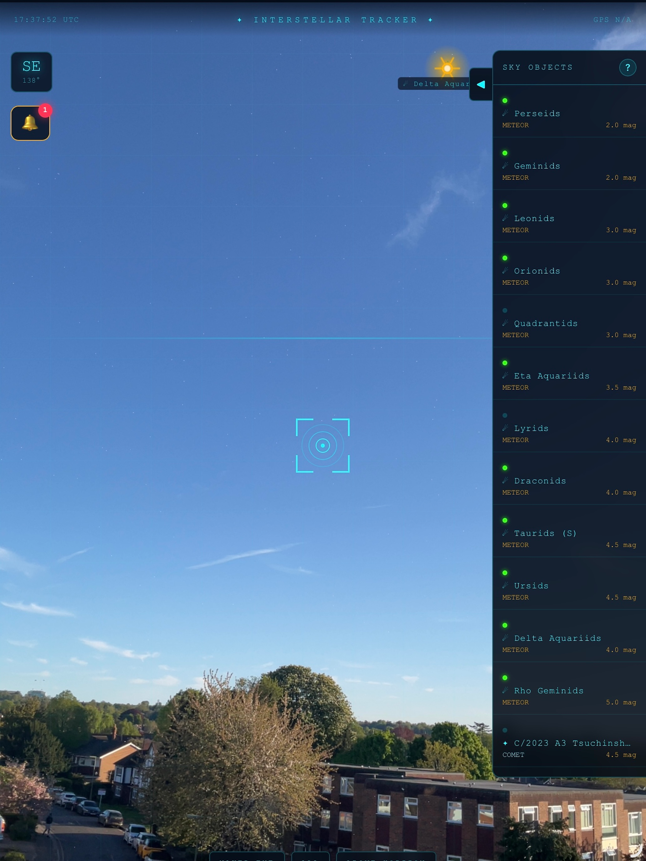 Interstellar Tracker