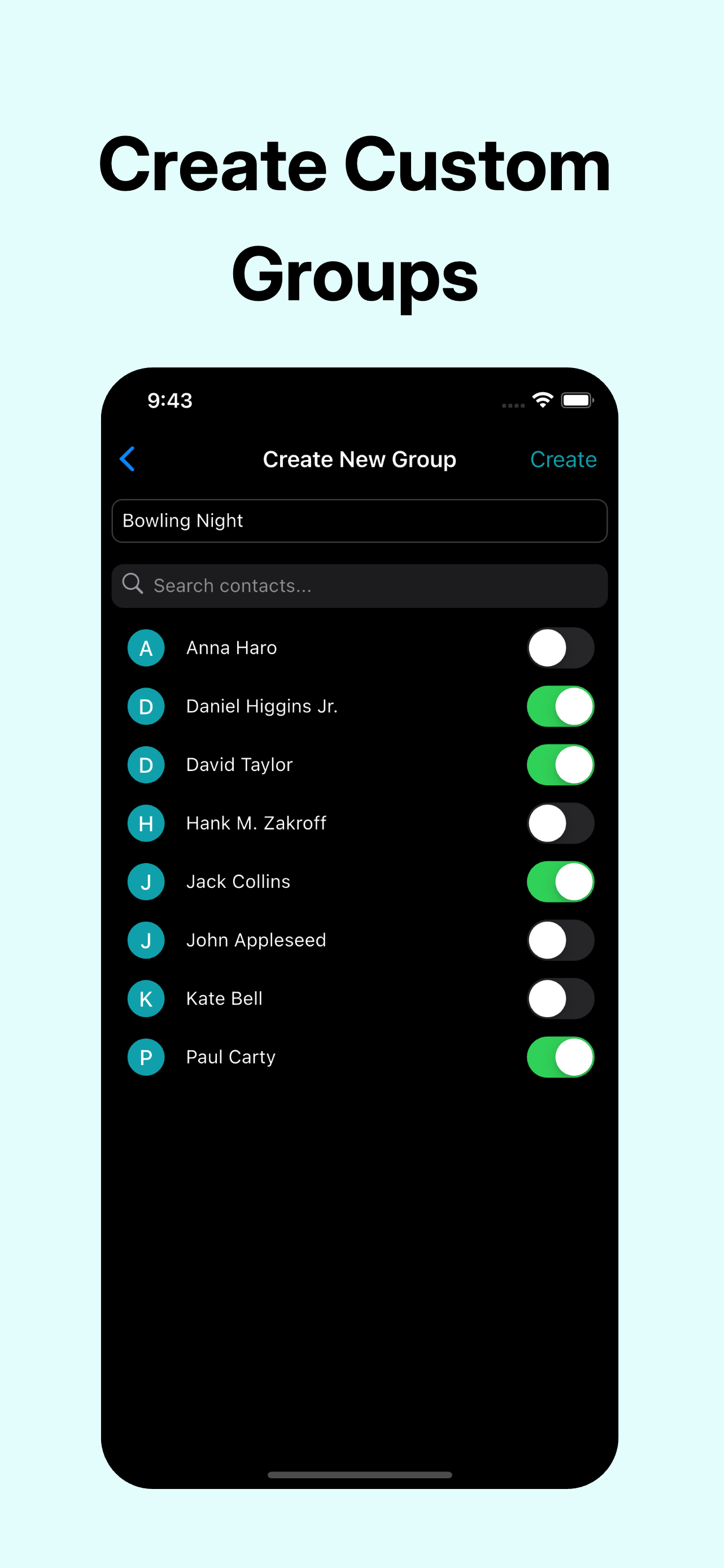 Sent It: Individual Messaging