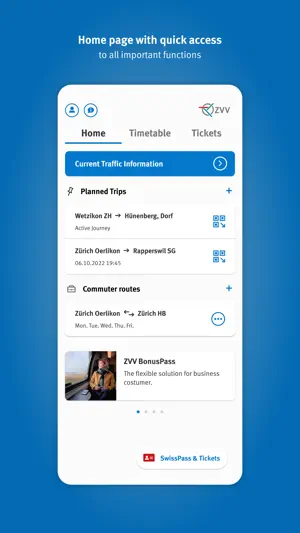 ZVV screenshot 1