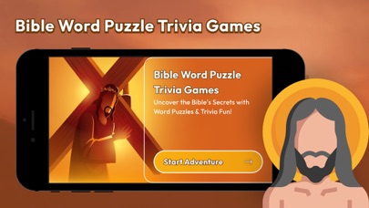 Screenshot #1 pour Bible Word Puzzle Trivia Game