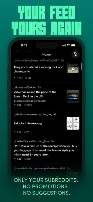 Argus for Reddit iPhone screenshot 2
