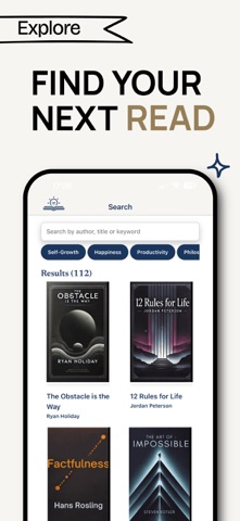 Rising: 5-Min Book Summaries screenshot