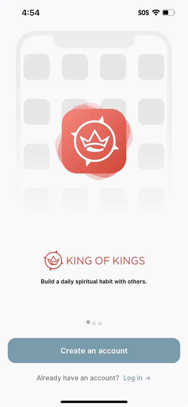 Screenshot #1 pour King of Kings Church