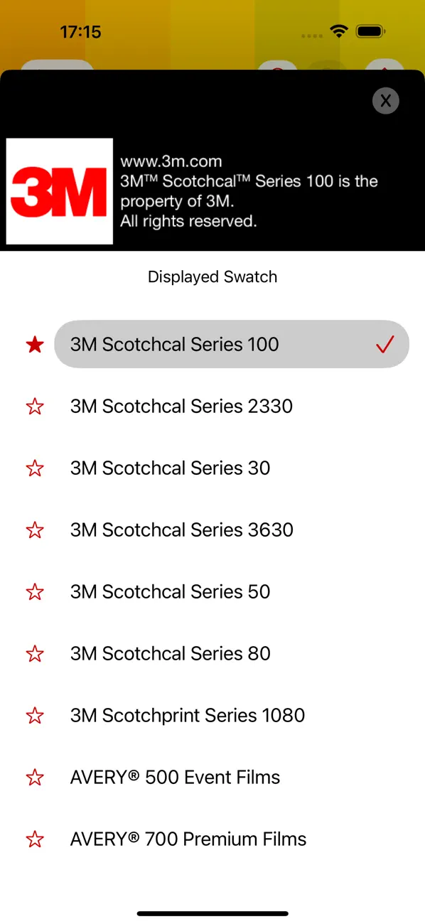 #6. CAL Select (iOS) โดย: Colorix SA