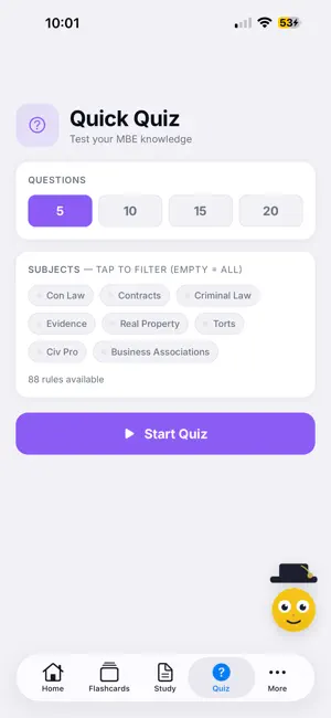 BarMentor AI: Bar Exam Prep screenshot 3