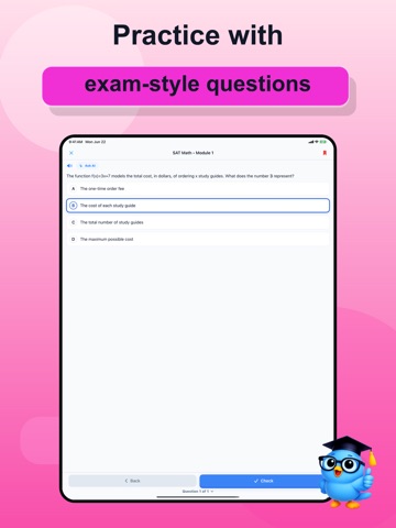 Digital SAT Prep: Study Share iPad screenshot