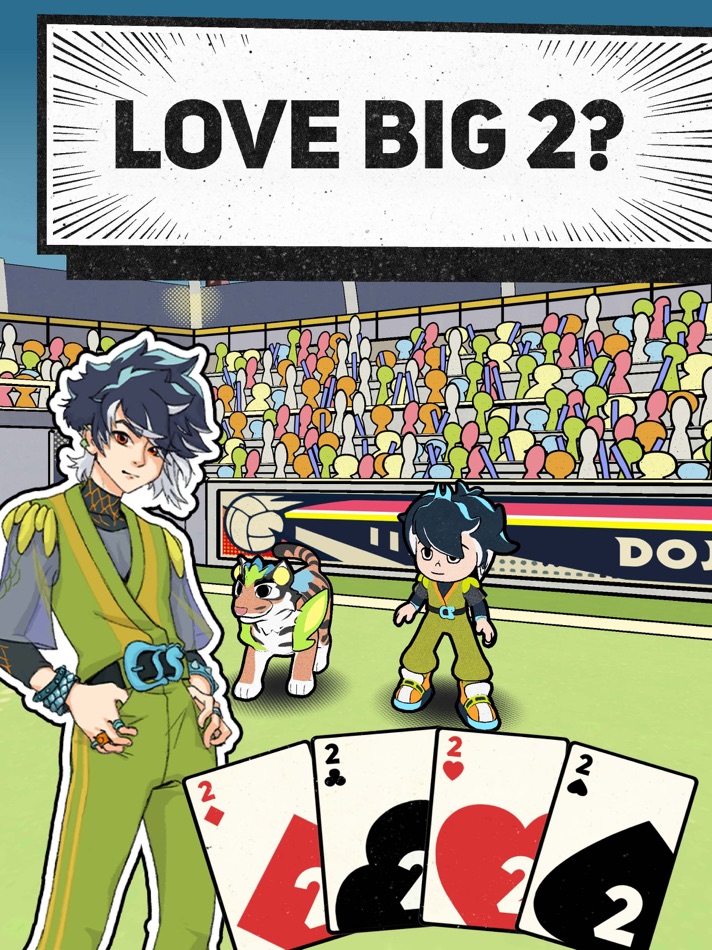 #1. Dodgeball Dojo × Big 2 Anime (iOS) De: fun-gi
