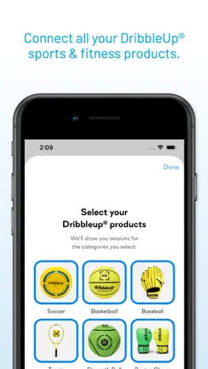 Dribbleup - Sports & Fitness screenshot 1