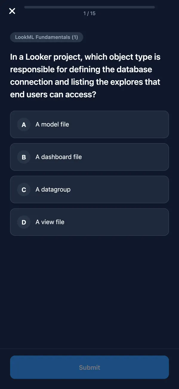 Screenshot #3 pour Looker LookML Developer Prep