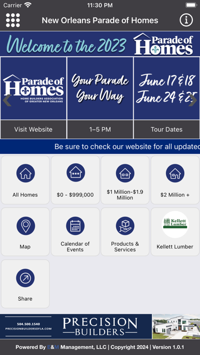 New Orleans Parade of Homes Screenshot