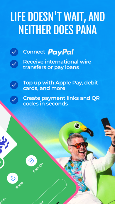 Pana: Global Dollar Account iPhone screenshot 5 - Finance app