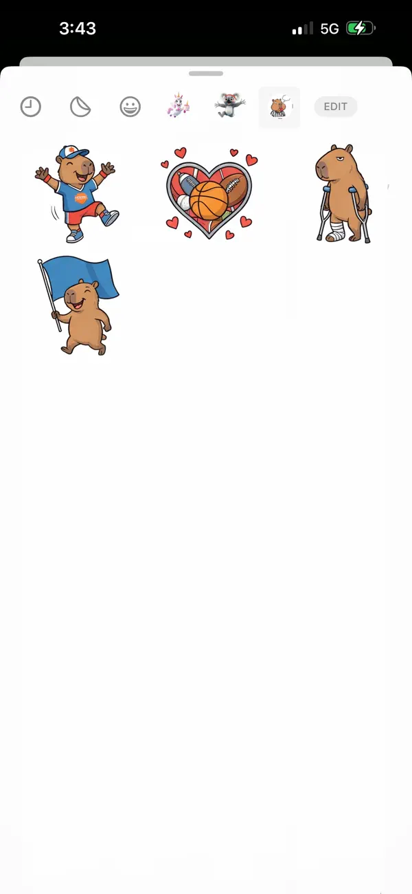 Screenshot #3 pour Chaotic Sports Stickers
