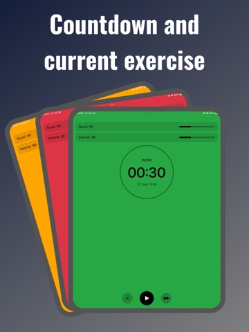 Interval Timer HIIT Workout iPad screenshot
