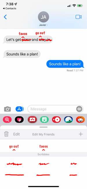 Edit My Friends Screenshot