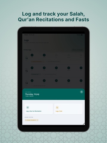 Deenah: Salah Alerts & Tracker iPad screenshot