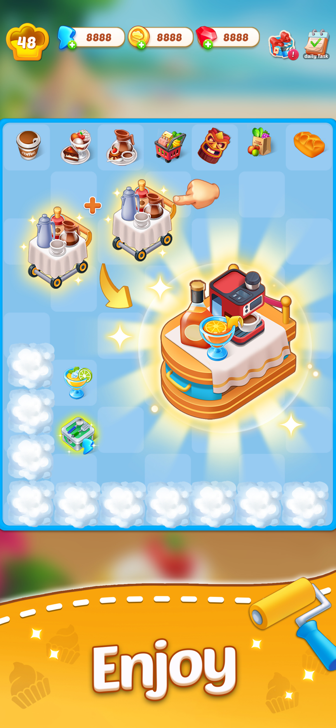 Cuisine Story Merge  Decor