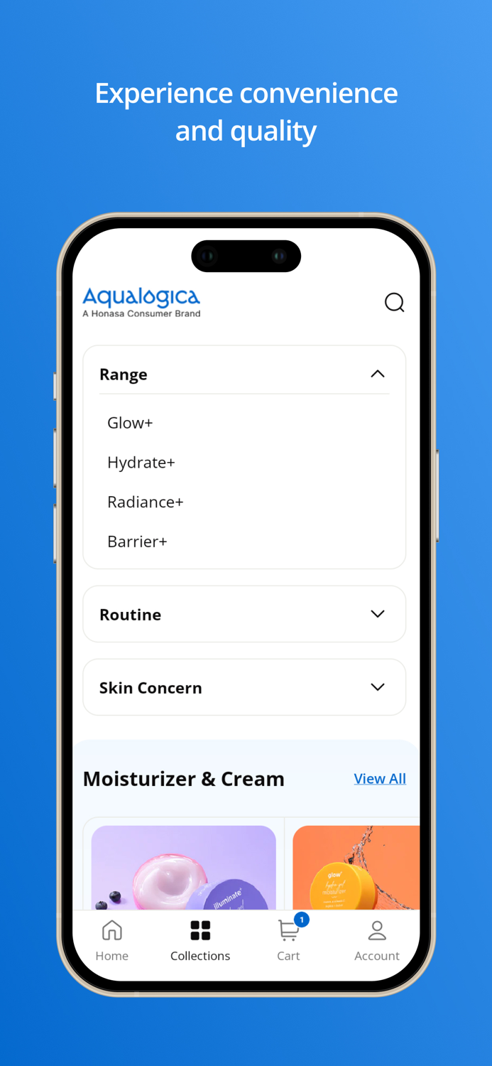 Aqualogica Online Shopping App
