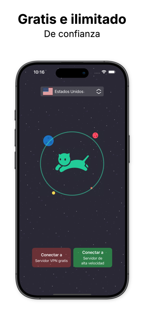VPN cat: Rápido e Ilimitado screenshot 1