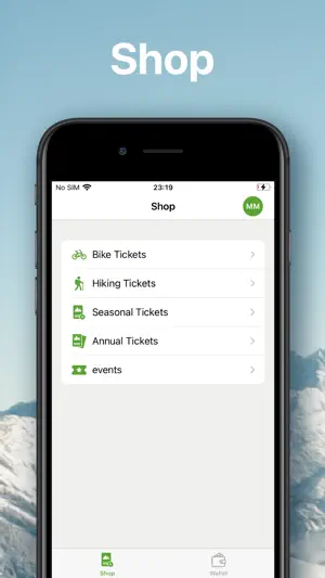 MountainTicket screenshot 1