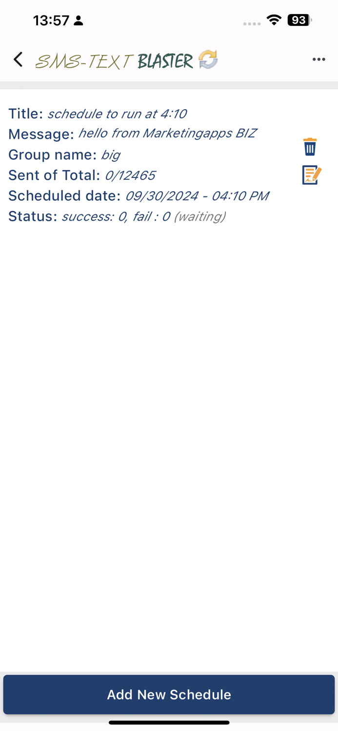 SMS-Text Marketing Blaster